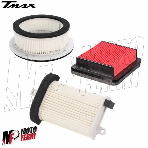 MF9664 Kit Filtro Aria Carter Yamaha TMax 530 2012 2013 2014 2015 2016 3 Filtri