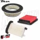MF9665 Kit Filtro Aria + Carter Yamaha TMax 500 2008 2009 2010 2011 - 3 Filtri