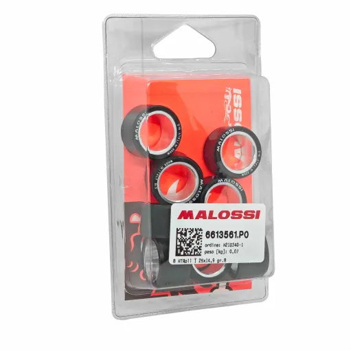 MF9667 Rulli Variatore Malossi 25x14,9 Gr 8 Honda SH ADV Forza 350 - 2021 a 2025