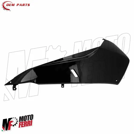 MF9668 Spoiler Sotto Pedana Destro Nero Lucido Yamaha TMax 500 da 2008 a 2011