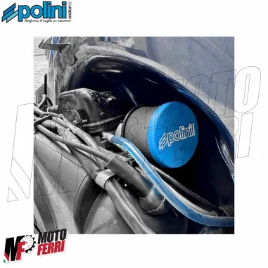 MF0701 Filtro Aria + Cornetto Aspirazione Polini Carburatore 24 Vespa PX 125 150 200