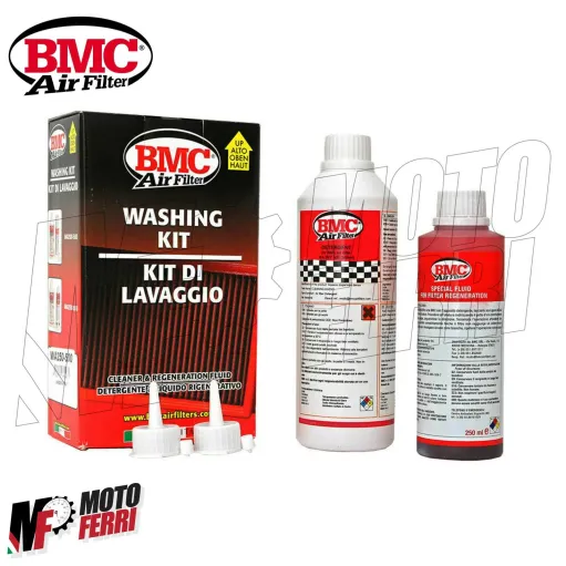 MF2112 Kit Lavaggio BMC pulizia filtro aria racing 500 250 ml detergente Sport