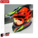 MF2509 Mascherina Occhiali Casco Moto Cross Enduro OffRoad LS2 Lente Specchiata