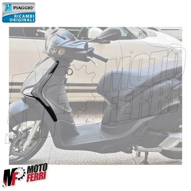 MF8911 Deflettore Anteriore Sinistro Piaggio Liberty 50 125 150 iGet E5+ 2025