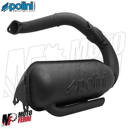MF9674 Marmitta Polini Racing 2 Vespa 50 Special 125 ET3 Primavera Motore 130
