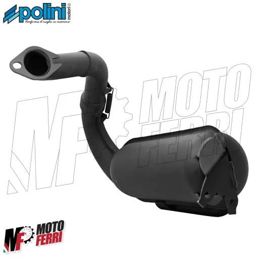MF9674 Marmitta Polini Racing 2 Vespa 50 Special 125 ET3 Primavera Motore 130