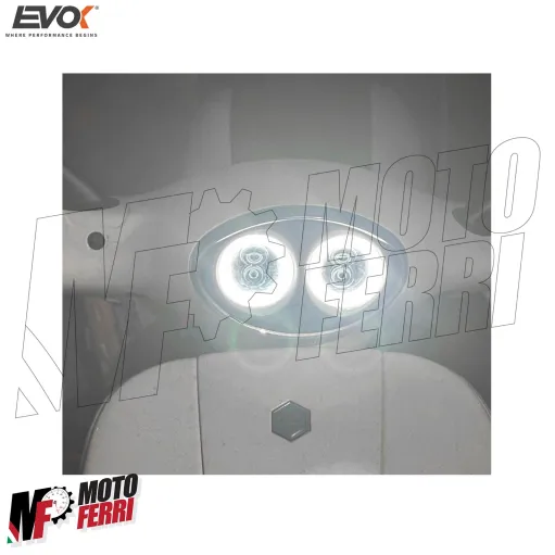 MF6255 Faro Fanale Anteriore Led Evok Vespa ET2 ET4 50 125 150 dal 1997 al 2005