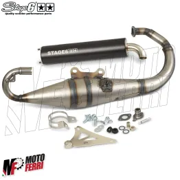 MF2124 MARMITTA SCARICO STAGE6 PRO REPLICA MK2 YAMAHA BOOSTER SPIRIT BWS 50 2T 2