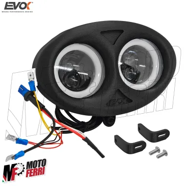 MF6255 Faro Fanale Anteriore Led Evok Piaggio Liberty 50 125 dal 1997 al 2005
