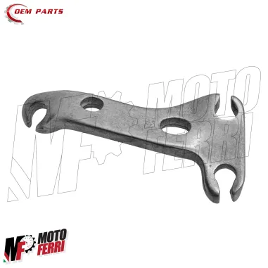 MF0396 Piastrina Piastra Manubrio Ferma Guaina Guida Cavi Piaggio VESPA 50 N L R