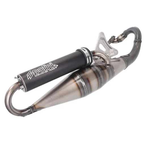 MF2126 Marmitta Polini Scooter Team 4 Minarelli Orizzontale Aerox Nitro SR F12