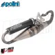 MF2126 Marmitta Polini Scooter Team 4 Minarelli Orizzontale Aerox Nitro SR F12