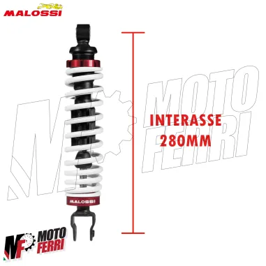 MF5770 Ammortizzatore Posteriore Malossi RS1 MBK Booster Spirit Regolabile 280mm