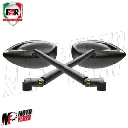 MF2129 Kit specchietti da manubrio + cover tappo Far Freeway TMAX 530 560 2