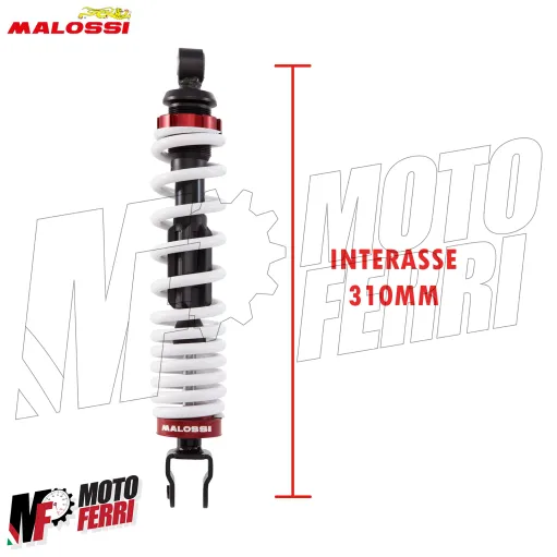 MF5174 Ammortizzatore Posteriore Malossi RS1 Peugeot Buxy Trekker 50 2T 310mm