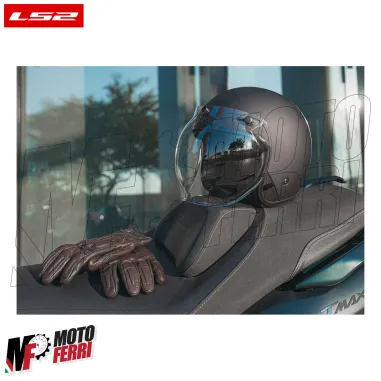 MF9676 Guanti Moto LS2 RUST VINTAGE in Pelle Marrone con Protezioni Universale