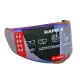 MF9677 Visiera Casco Arcobaleno Iridium Originale LS2 Rapid III FF820
