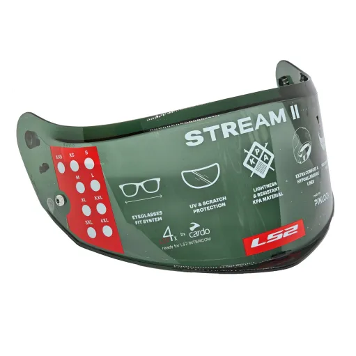 MF9679 Visiera Casco Fume' Chiaro Originale LS2 Stream II FF808