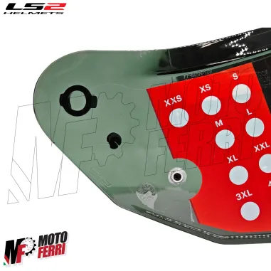 MF9679 Visiera Casco Fume' Chiaro Originale LS2 Stream II FF808
