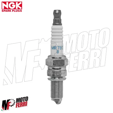 MF1865 Candela MR7BI-8 NGK Piaggio MP3 300 400 500 530 HPE da 2018 a 2026 E5+