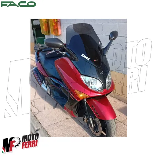 MF8713 Cupolino Basso Fume Faco Racing Yamaha TMax 500 dal 2001 al 2007