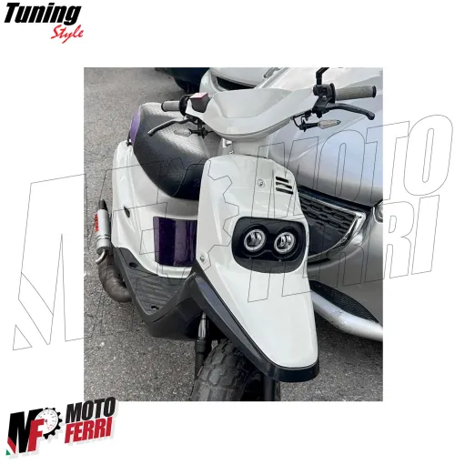 MF6946 Faro Fanale Led MBK Booster Spirit R Yamaha Angel Eye Anteriore by EVOK