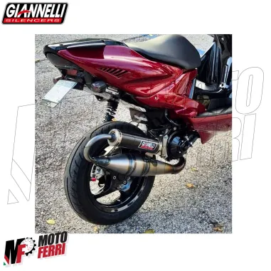 Marmitta Giannelli ShotV4 Minarelli Orizzontale Malaguti F12 Phantom F15 Firefox