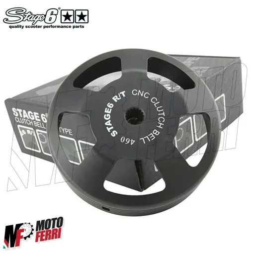 MF2151 CAMPANA FRIZIONE STAGE6 R/T CNC 50 2T 4T RUNNER ZIP NRG STALKER SP DD