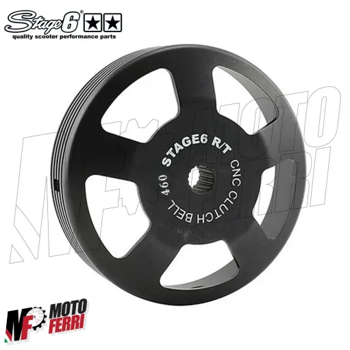 MF2151 CAMPANA FRIZIONE STAGE6 R/T CNC 50 2T 4T RUNNER ZIP NRG STALKER SP DD