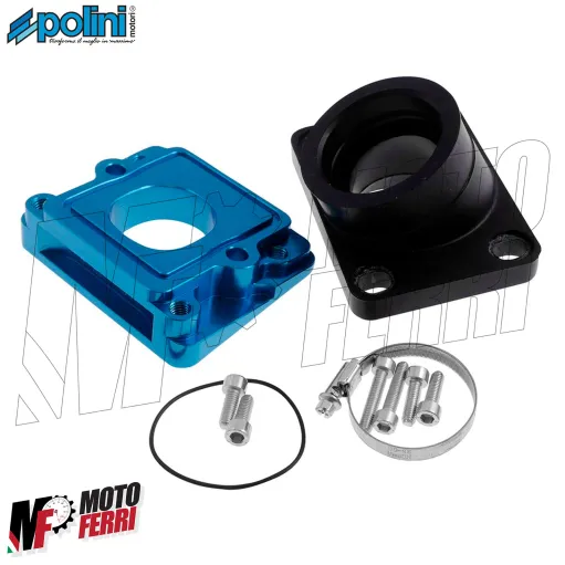 MF9688 Collettore Aspirazione Polini EVO Rialzo Piaggio ZIP SP 50 2T PWK DM 35
