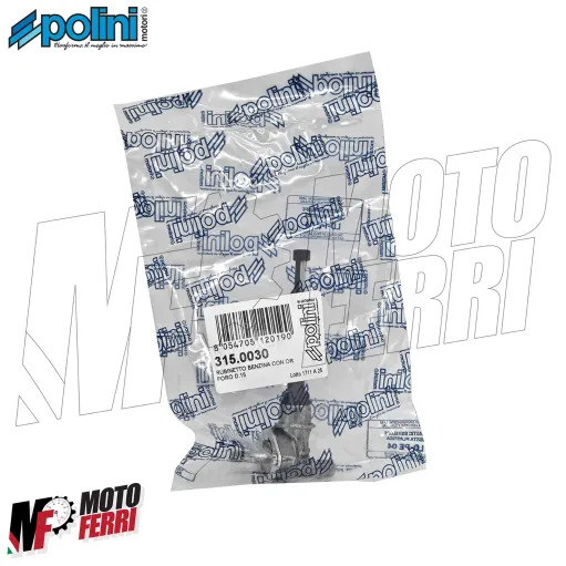 MF9691 Rubinetto Benzina Polini Foro DM 15 Manuale Piaggio Vespa ET2 LX 50 2T