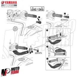 MF9692 Paramani Protezione Leva Freno Frizione Yamaha TMax 560 2025 2026 2
