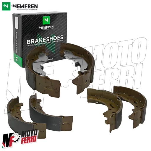 Ganasce Freno Anteriori + Posteriori Piaggio APE TM P 703 602 Benzina Diesel