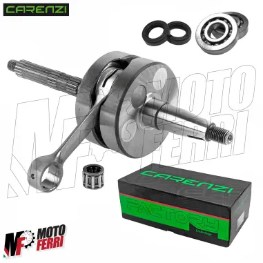 MF1721 Albero Motore Carenzi Racing + Cuscinetti Paraoli NRG ZIP Runner SP 50 2T