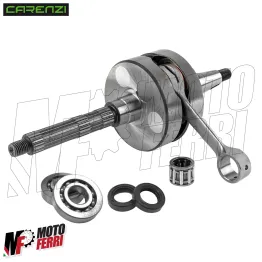 MF1721 Albero Motore Carenzi Racing Cuscinetti Paraoli SR Scarabeo 50 2T Piaggio 2