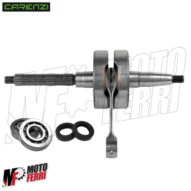 MF1721 Albero Motore Carenzi Racing Cuscinetti Paraoli Runner Stalker DNA 50 2T