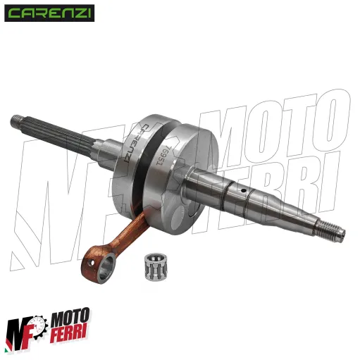 MF1929 Albero Motore Carenzi Racing Cuscinetti Paraoli Minarelli Vericale 50 2T