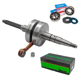 MF1929 Albero Motore Carenzi Racing Cuscinetti Paraoli MBK Booster Spirit 50 2T