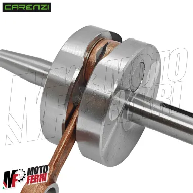 MF0661 Albero Motore Carenzi Racing Spalle Piene AM6 AM345 Motori Minarelli 50