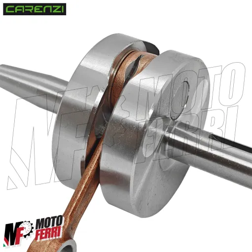 MF0661 Albero Motore Carenzi Racing Spalle Piene AM6 AM345 Motori Minarelli 50