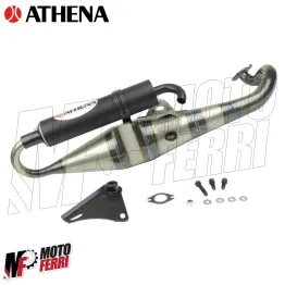 MF2183 - MARMITTA ATHENA SPORTING MINARELLI ORIZZONTALE AEROX NITRO SR F12 50 2T