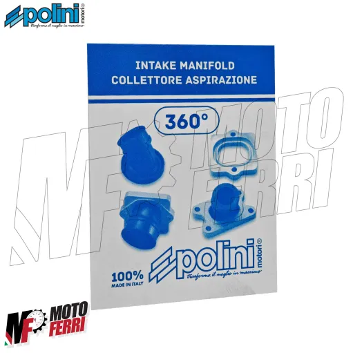 MF9699 Collettore Aspirazione Polini PHBG Dellorto 19 21 Minarelli AM345 AM6