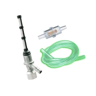 MF2186 Rubinetto Benzina Universale Caduta Libera Manuale + Filtro + Tubo