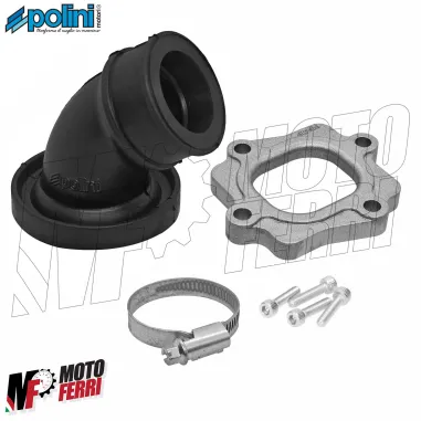 MF9701 Collettore Aspirazione Polini D.25 MBK Nitro Minarelli Orizzontale 50 2T