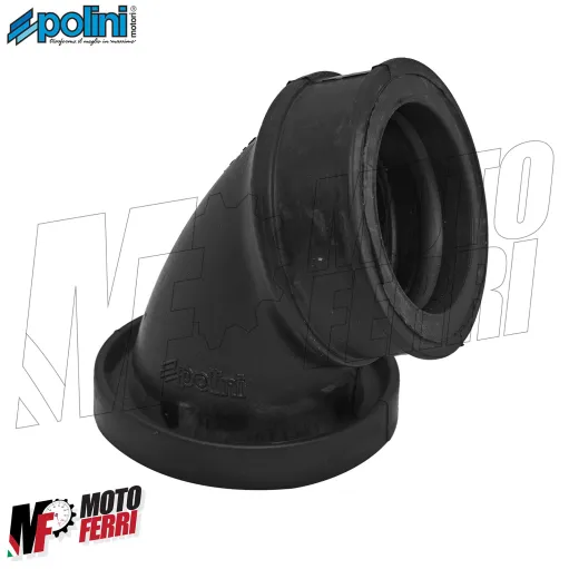 MF9702 Collettore Aspirazione Polini Mikuni 24 26 28 Minarelli Orizzontale 50 2T