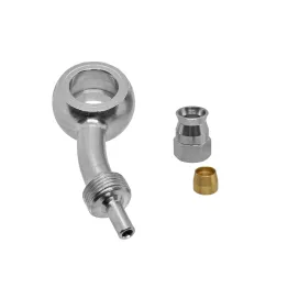 MF2447 Raccordo Tubo Freno Brembo Inclinato Laterale 25° Occhiello DM 10 Moto