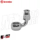 MF2714 Raccordo Tubo Freno Brembo Curvo 90° Recuperabile Occhiello DM 10 Moto