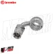 MF2714 Raccordo Tubo Freno Brembo Curvo 90° Recuperabile Occhiello DM 10 Moto