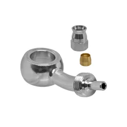 MF3786 Raccordo Tubo Freno Brembo Inclinato 25° Recuperabile Occhiello DM10 Moto