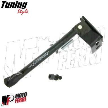 MF219x - CAVALLETTO LATERALE BUZZETTI NERO MBK BOOSTER NG BWS TRACK YAMAHA BUMP